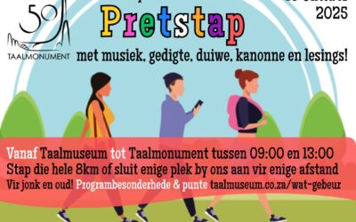 Stap saam, vier saam – 50 jaar Monumentaal!