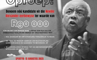 Neville Alexander-eerbewyse: Oproep om benoemings