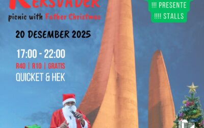 Vader Krismis bring feesvreugde na Taalmonument