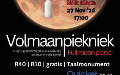 Maanlig met ’n melkerige kinkel